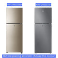 Haier 9 CFT HRF-246 EBS/EBD E-Star Refrigerator, 125v~260v Operation, Faster Cooling &amp; Freezing, 1HIT Technology| Hot Deals at Electro Zone
