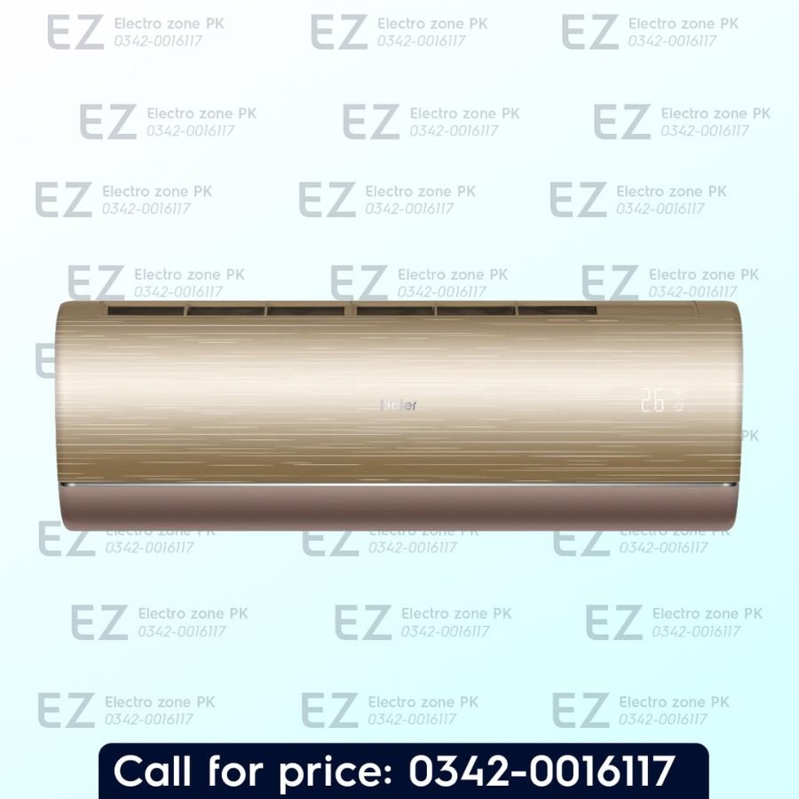 Haier 1.5 ton 20HJUV T3 Inverter AC offers a cooling capacity of 22000 BTU and a heating capacity of 23000 BTU, delivering efficient year-round climate control.