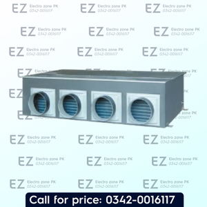 Haier 2 Ton HDU 24HE DC Concealed Duct Inverter AC  with Heat & Cool, high static pressure, T3 performance, quiet operation, and energy-saving technology.
