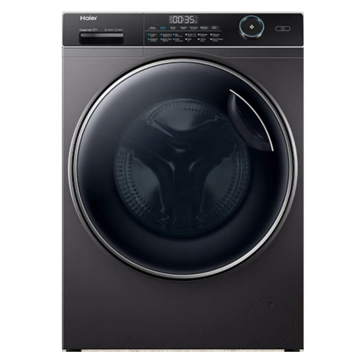 Haier 8KG HW80 BP12929S3 Washing Machine features Direct Motion Motor, inverter technology and advanced wash cycles for efficient cleaning at Electro Zone.