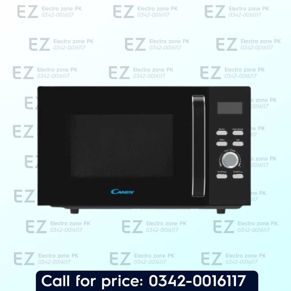 Haier CDL-25DG02 Candy Grill 25 Liter Microwave Oven features grill cooking, solo heating and easy controls for versatile cooking at Electro Zone Pakistan.