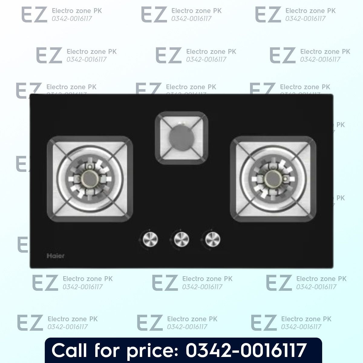 Haier HCC Q67366 LPG Kitchen Hob offers powerful burners, auto ignition, efficient cooking performance, durable design, convenient operation for modern kitchens.