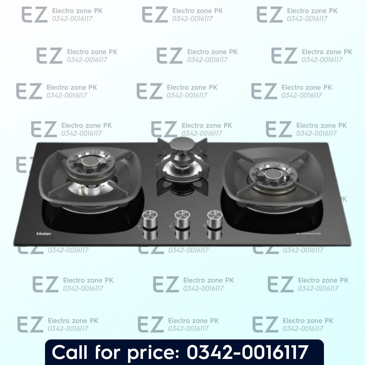 Haier HCC Q88396B LPG Kitchen Hob offers powerful LPG burners, auto ignition, efficient cooking performance, durable design, convenient operation for kitchens.