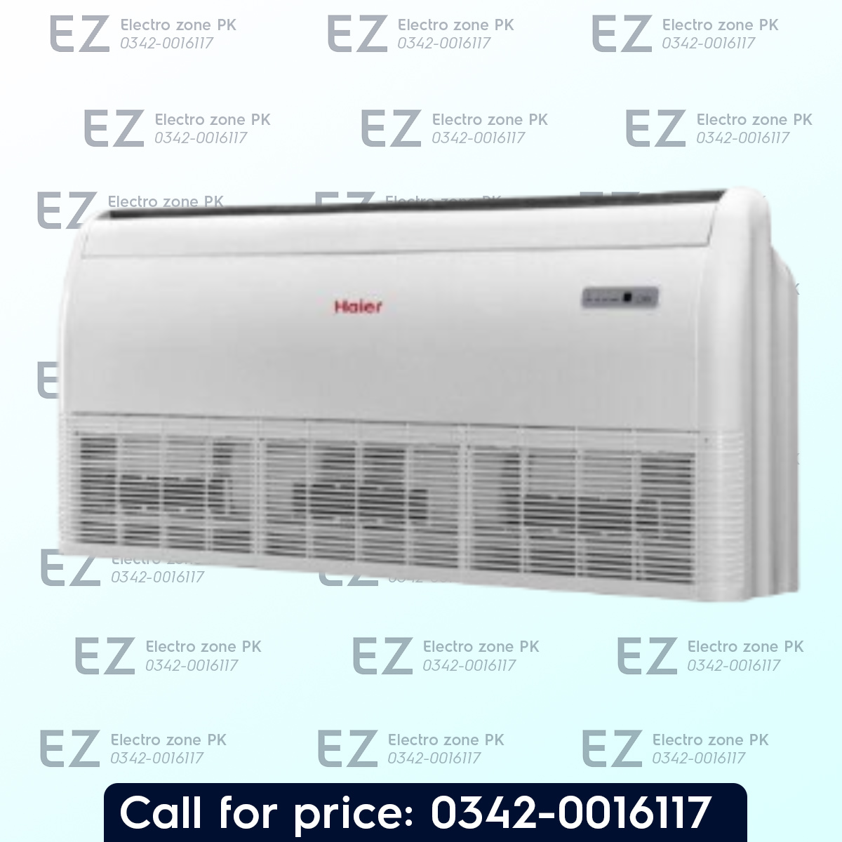 Haier HCFU-48HE/DC 4 Ton DC Inverter Convertible AC with Heat & Cool, high airflow, ceiling or floor installation, and energy-efficient performance.