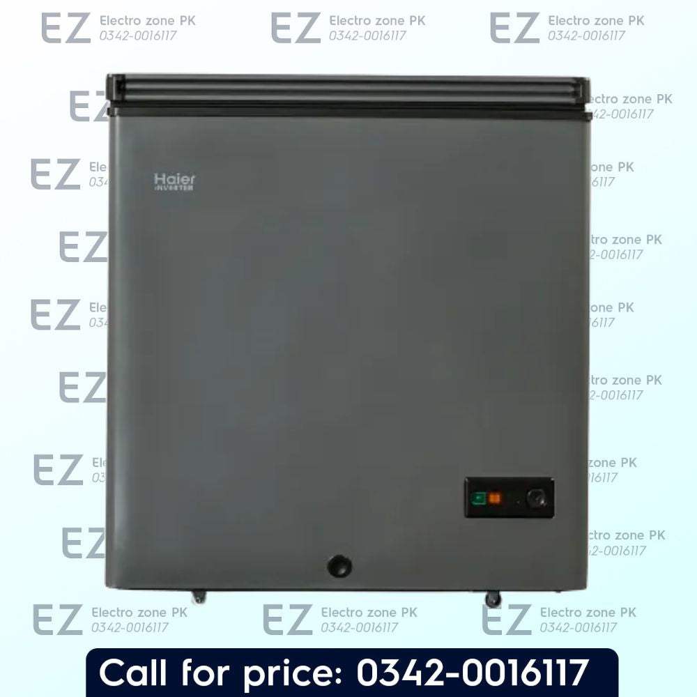 Buy the Haier HDF 175 Inverter Deep Freezer with 175L capacity, Super Freeze, copper evaporator, wide voltage support, and 10-years warranty in Pakistan.