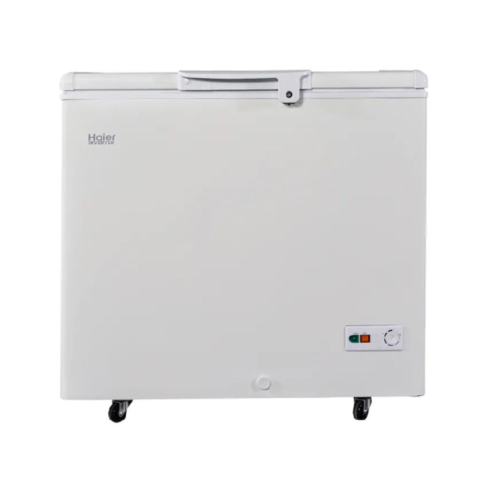 Buy the Haier HDF 245 Inverter Deep Freezer with 245L capacity, Super Freeze, and inverter cooling. Explore Haier inverter refrigerator price in Pakistan.
