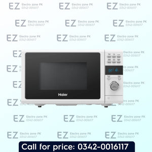 Haier HGL 23100 23 Liter Grill Microwave Oven features grill cooking, efficient heating and easy controls for convenient meal preparation at Electro Zone Pakistan.
