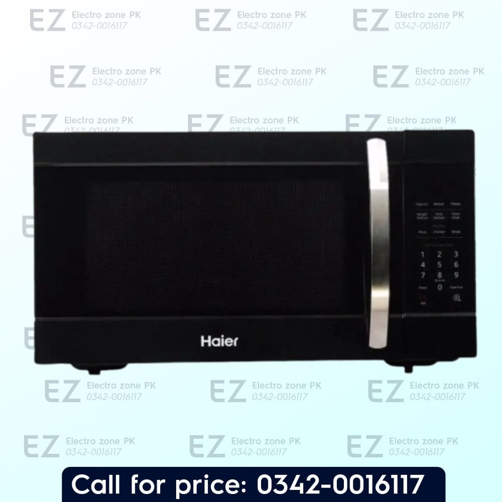 Haier HMN-62MX80 62 Liter Solo Microwave Oven features high-capacity cooking, efficient microwave heating and easy digital controls at Electro Zone Pakistan.