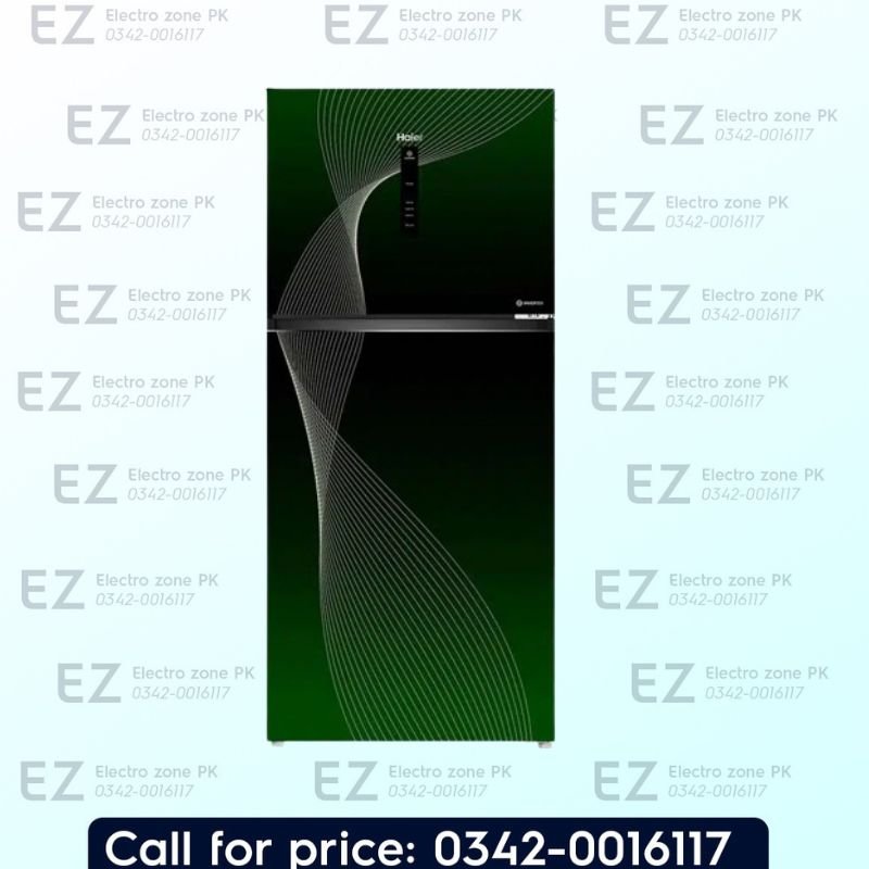 Haier HRF458 IF Digital Inverter Refrigerator offers digital inverter cooling, energy efficiency and spacious storage for fresh food at Electro Zone Pakistan.