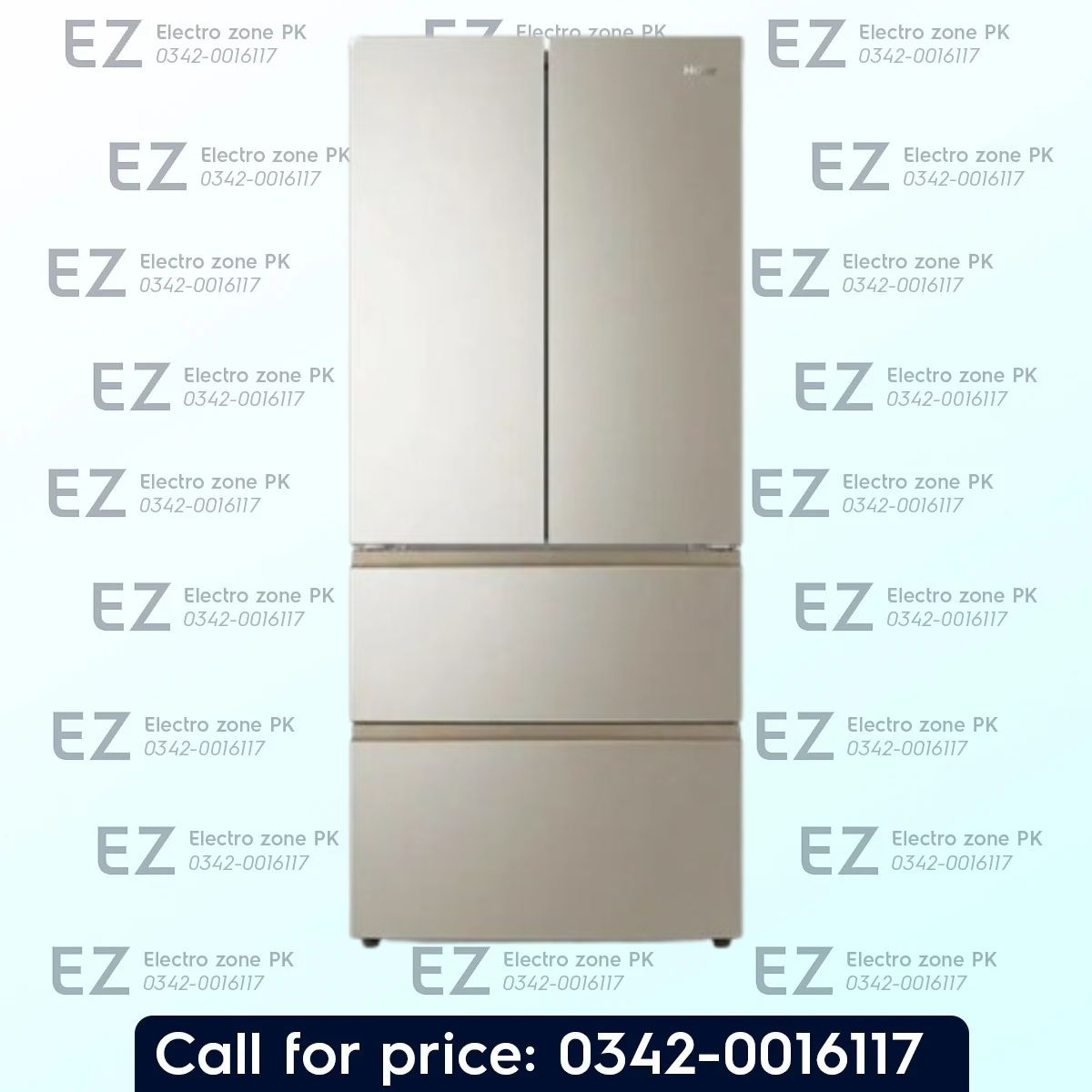 Haier HRF 585SFFGU1 Side By Side Refrigerator features inverter technology, No Frost cooling, and multi-airflow distribution for efficient food preservation.
