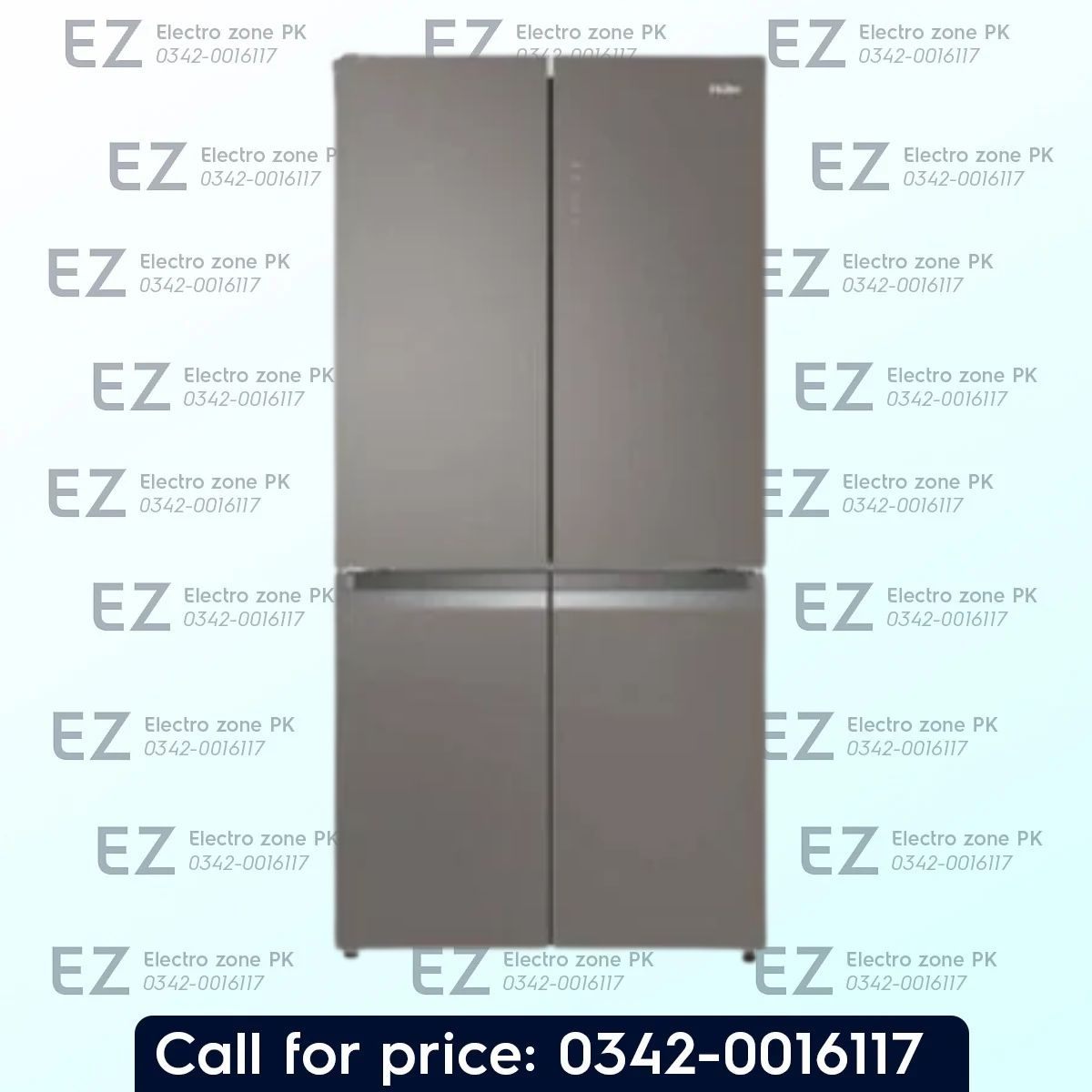Haier HRF 678TGG Side by Side T Door Refrigerator features No Frost cooling, spacious storage, and advanced temperature control for food preservation.