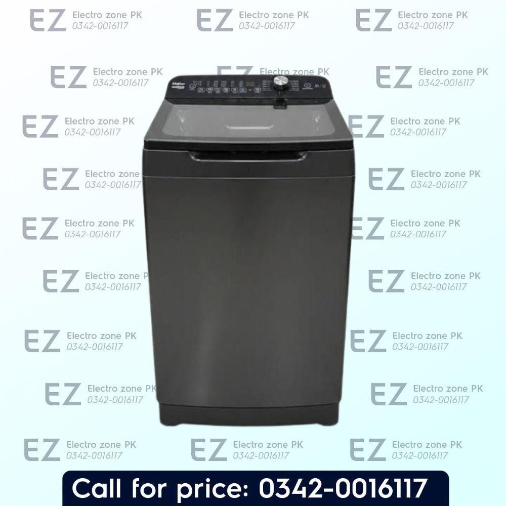 Haier HWM 110-688S8 11KG Top Load Automatic Washing Machine features inverter motor, smart wash programs and efficient water control at Electro Zone Pakistan.
