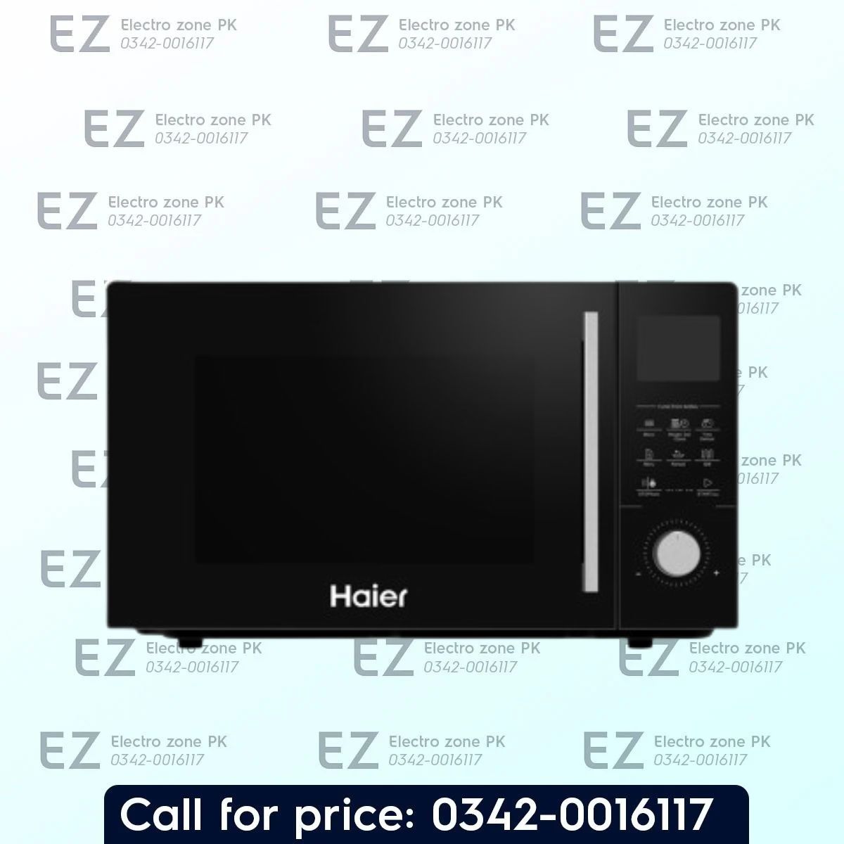 Haier HWM 28100DG 28L Grill Microwave Oven with grill function and auto menus. Check the latest price in Pakistan at Electro Zone Pk today.