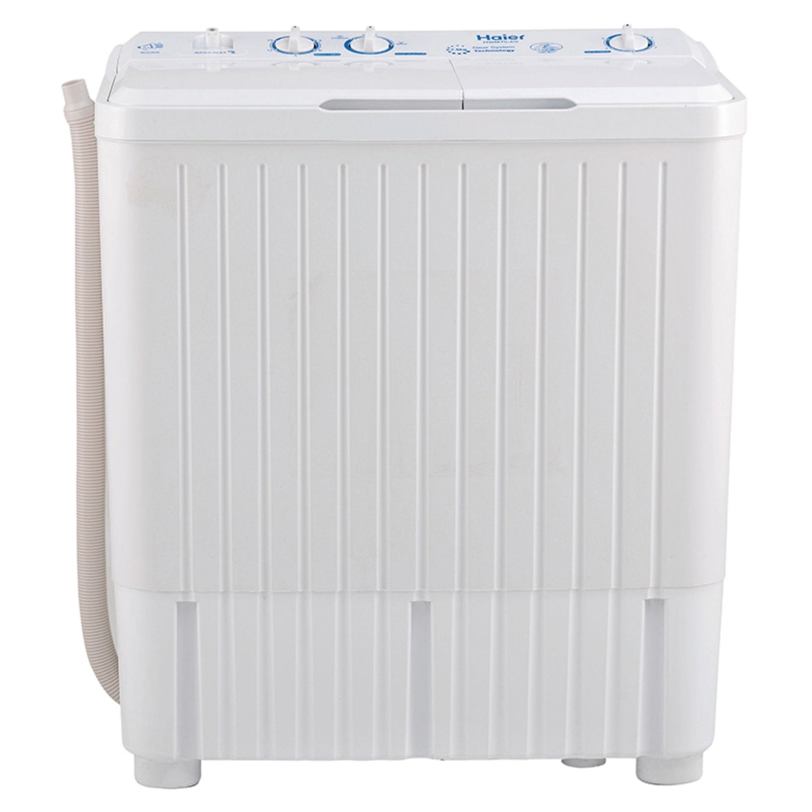 Haier HWM 75 AS 7.5KG Washing Machine features pulsator wash technology, multiple wash programs and efficient spin performance at Electro Zone Pakistan.