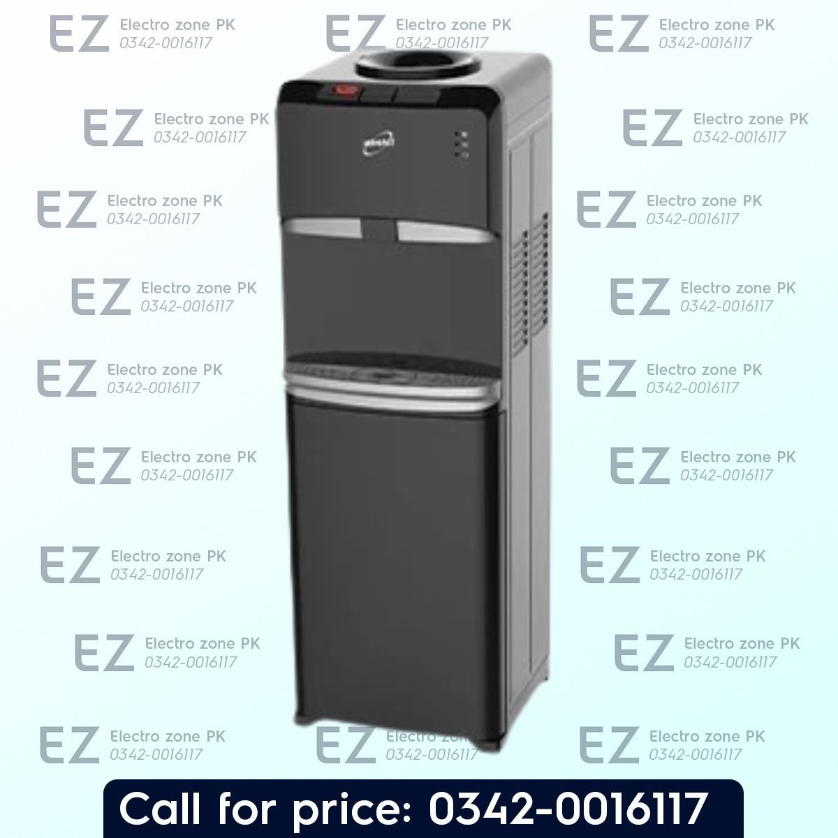 Homage HWD 49332 3 Tap Water Dispenser features compressor cooling, a stainless steel water tank, and hot, cold, and normal water options for daily convenience.