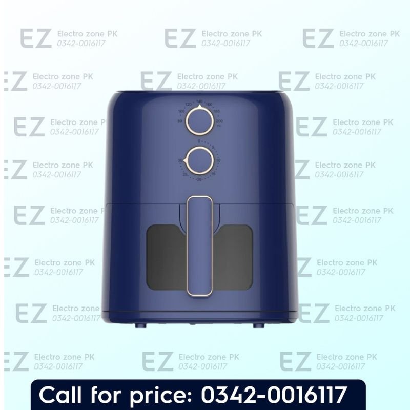 Itel IESA 001 Air Fryer 5 Liters Compact Healthy Cooking features 5L capacity, rapid air circulation, precise heat control and digital timer operation.
