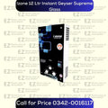 Izone 12 Ltr Instant Geyser Supreme Glass - Instant Hot Water Solution