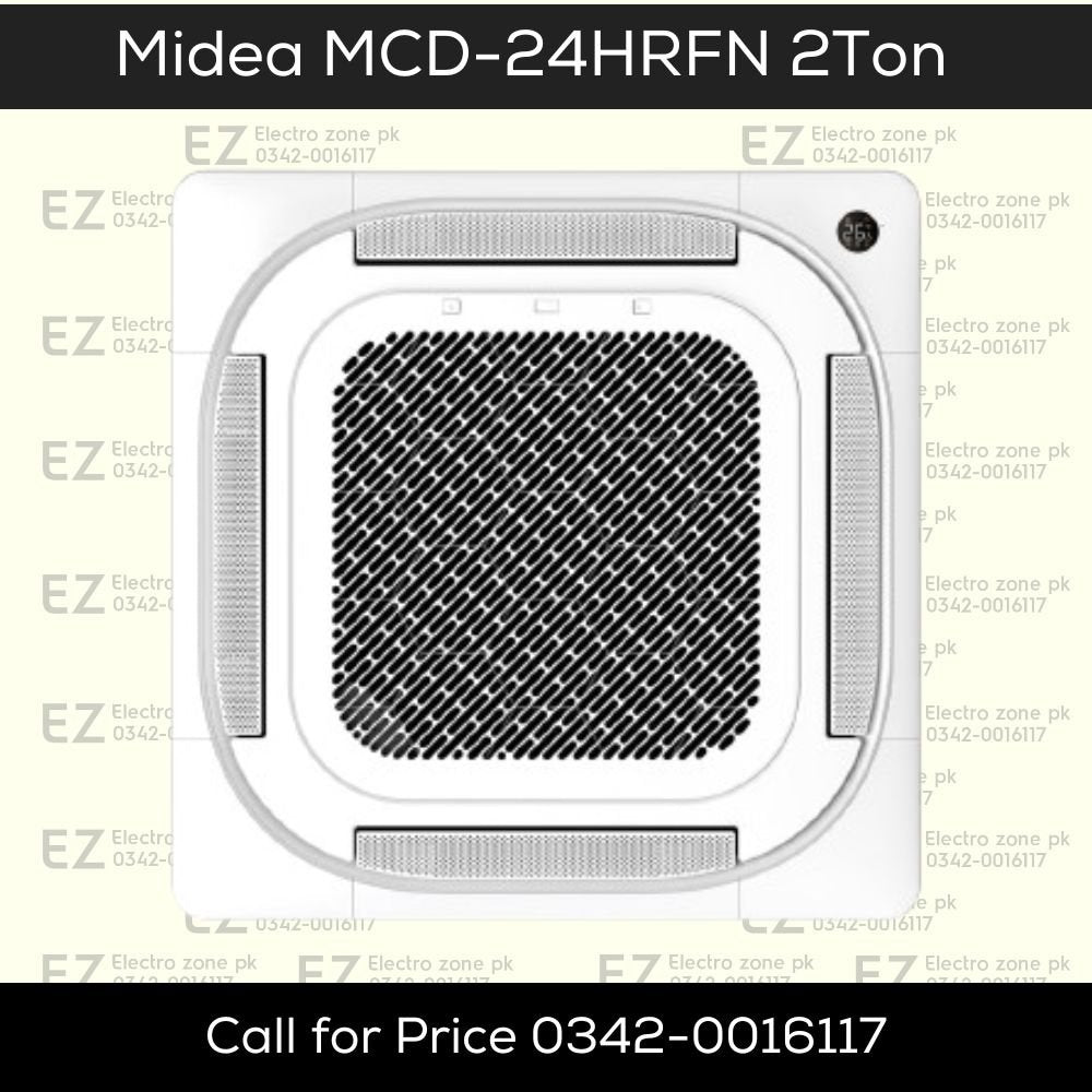 Midea MCD-24HRFN Super Slim Ceiling Cassette 2 Ton at Best Prices.