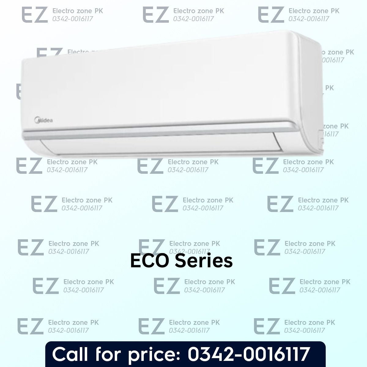 Midea 1.5 Ton MSAG2B 18HRDN1 Eco Inverter AC from Electrozone Pakistan with powerful cooling, energy efficiency, T3 technology, and reliable performance.