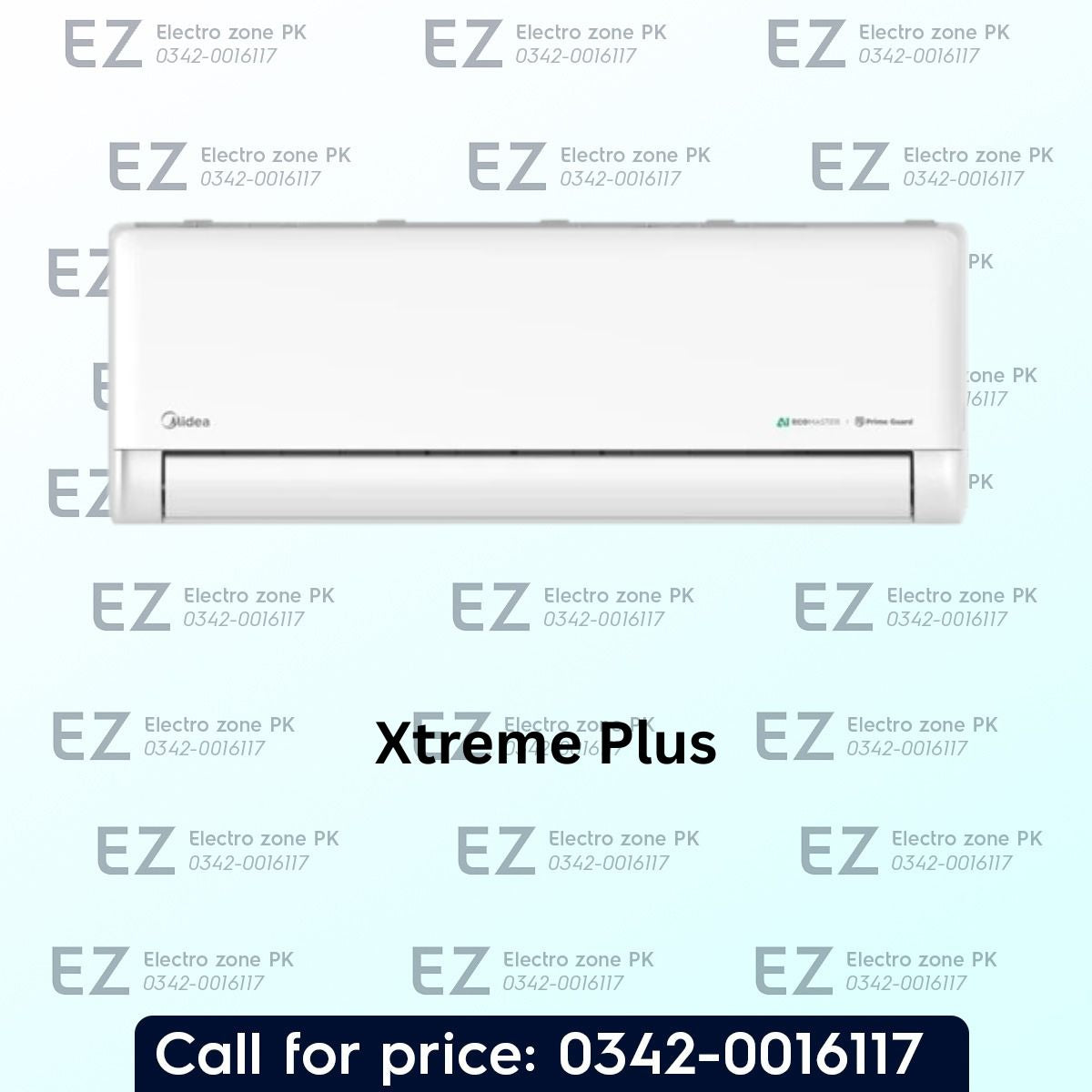 Midea 1.5 Ton MSEZ2C 18HRFN Xtreme Plus Inverter AC from Electrozone Pakistan with powerful cooling, energy efficiency, and reliable performance.