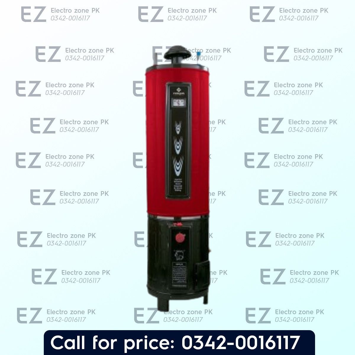 Nasgas DEG 35 Super Deluxe Electric & Gas Geyser features dual fuel heating, efficient performance and reliable hot water supply at Electro Zone Pakistan.