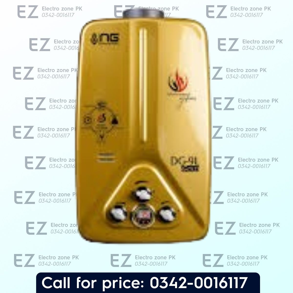 Nasgas DG 9L Instant Gas Geyser Gold Series Water Heater offers fast heating, efficient gas operation, durable design, and reliable hot water for everyday use.
