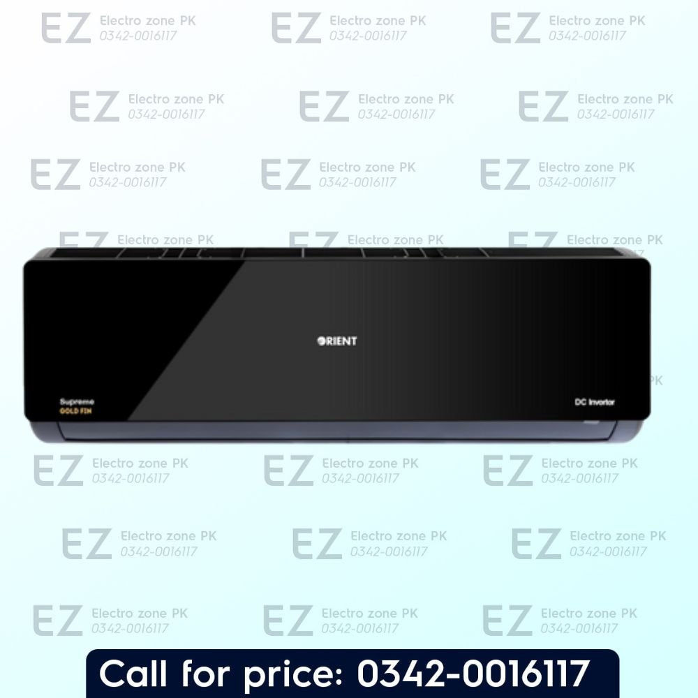 Orient 12G Supreme Series Air Conditioner 1 Ton from Electro Zone Pakistan with powerful cooling, energy efficiency, smart features, and reliable home comfort.