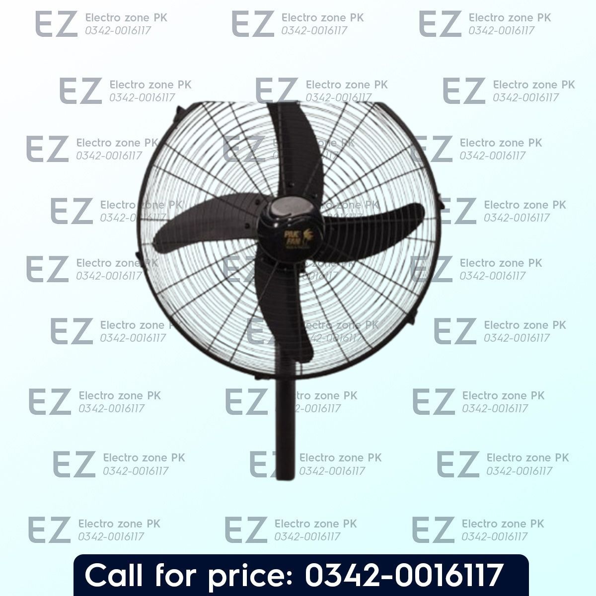 Pak Fan 24 Inch Pedestal Unique Fan features powerful airflow, durable motor, adjustable speed control and stable pedestal design at Electro Zone Pakistan.