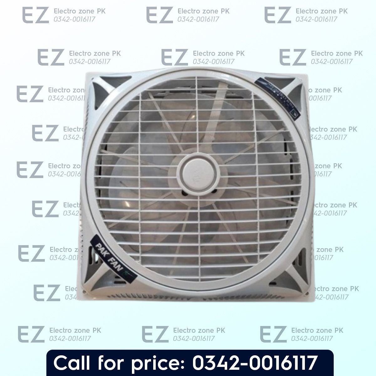 Pak Fan False 2x2 Ceiling Fan features efficient airflow, durable motor performance and energy-saving operation for reliable cooling at Electro Zone Pakistan.