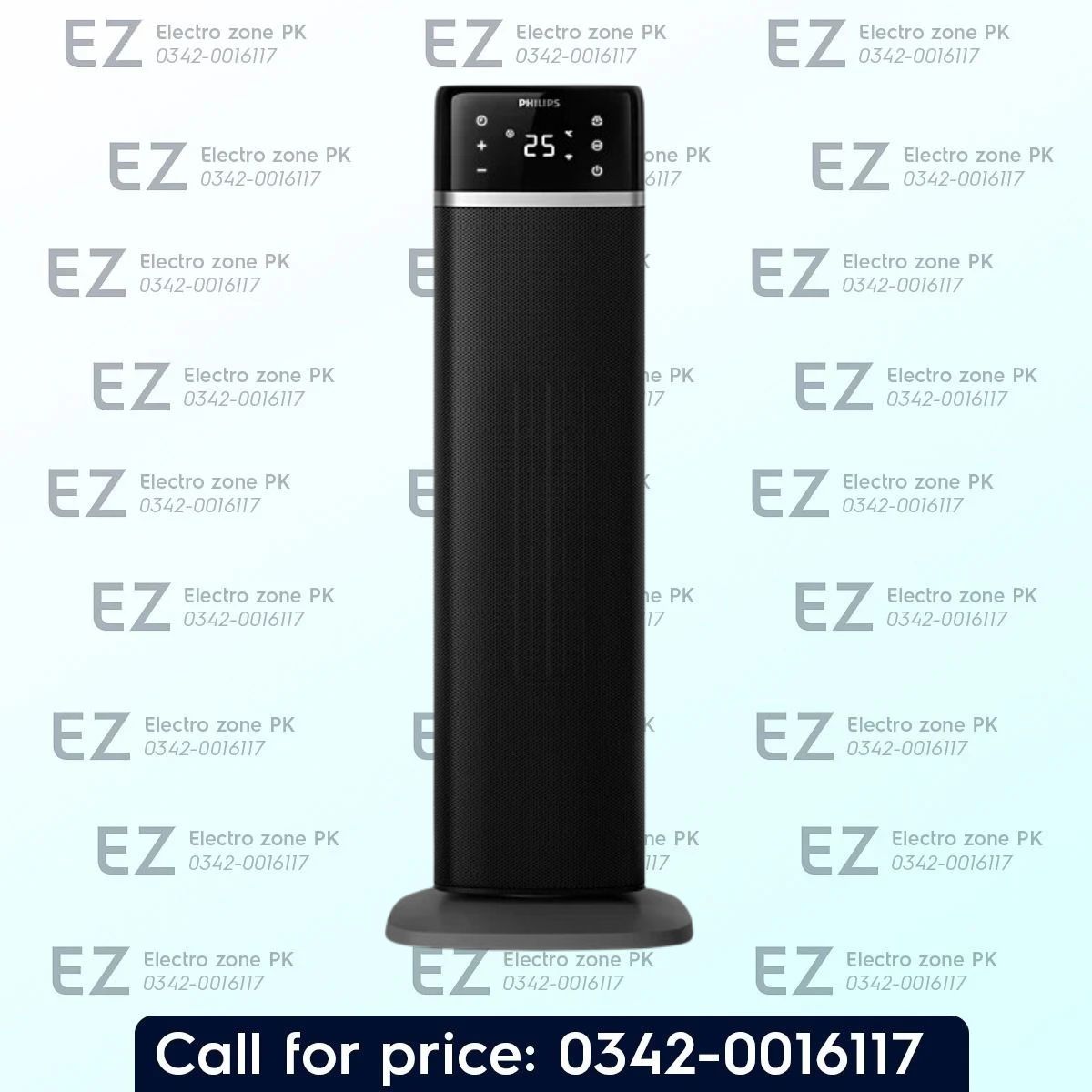 Philips Ceramic Heater 5000 Series Smart Tower with rapid heating, smart temperature control, and app connectivity. Check price in Pakistan at Electro Zone PK.
