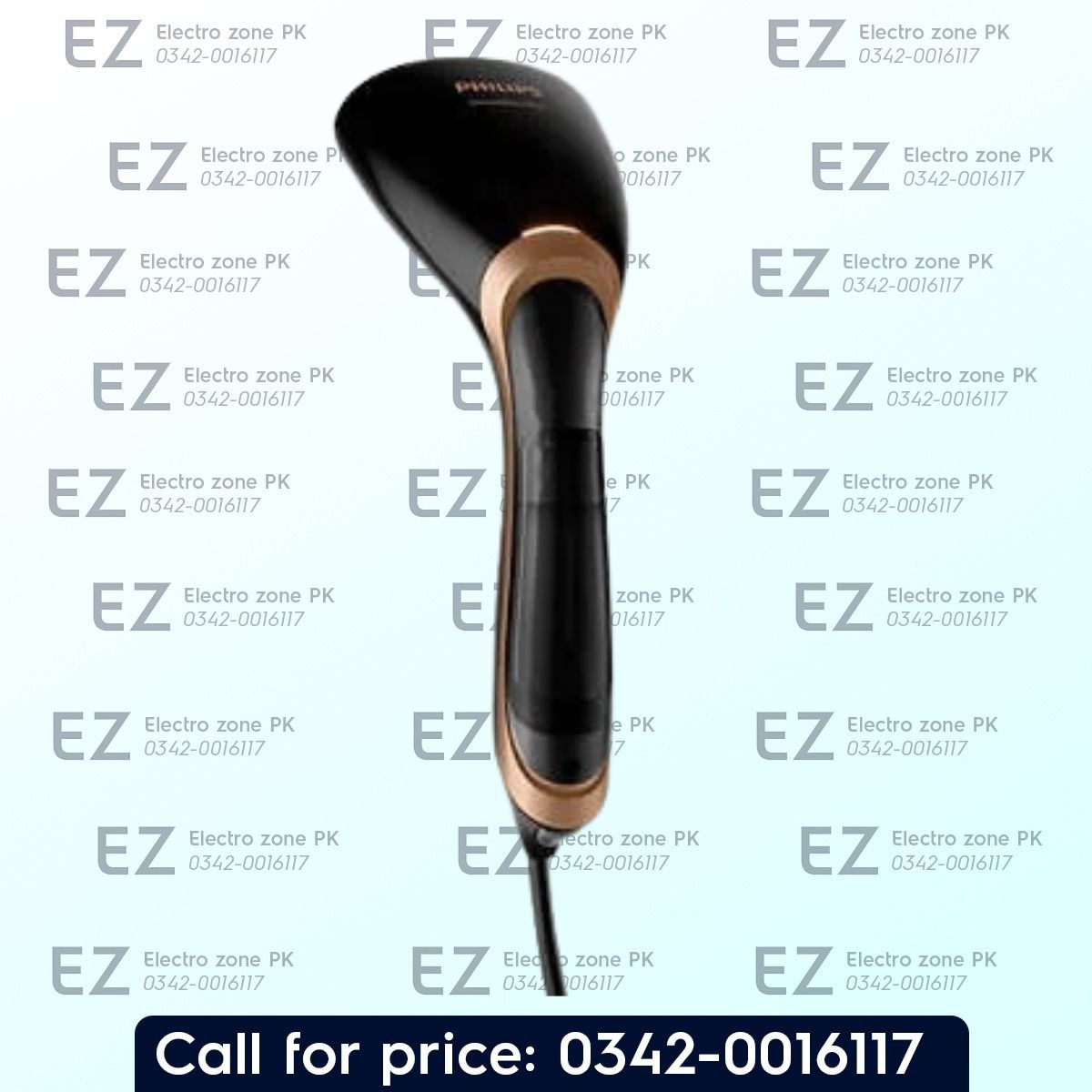 Philips GC362/86 Handheld Garment Steamer features 1300W power, 24g/min continuous steam, and a 70ml water tank for effective wrinkle removal.