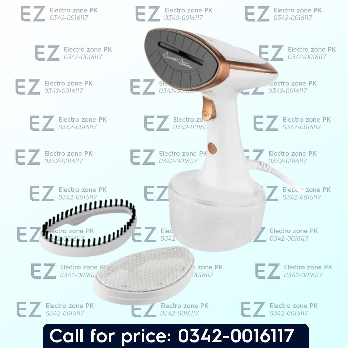 Sencor SSI 0860GD Garment Steamer with 25g/min steam output, two steam modes, ceramic soleplate, and 320ml water tank at Electro Zone PK.