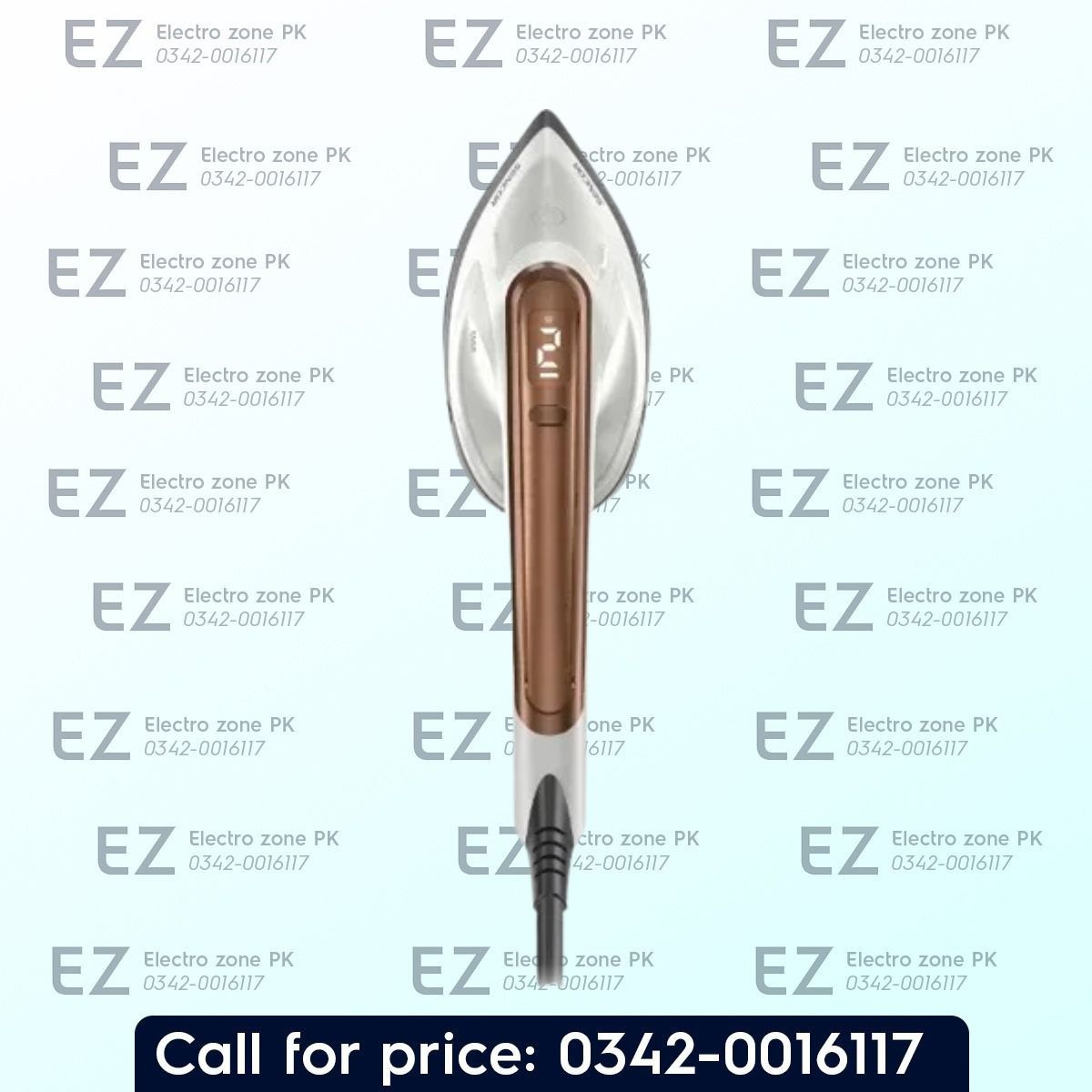 Sencor SSI 0880BZ Garment Steamer with 1800W power, 25g/min steam output, and ceramic surface for smooth wrinkle removal at Electro Zone PK.