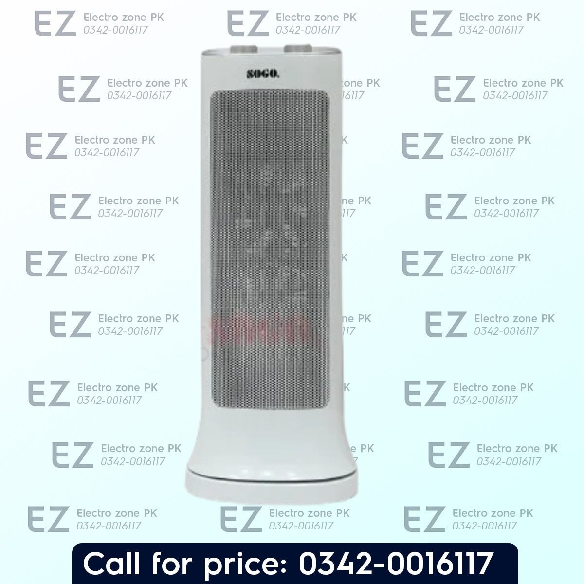 Sogo JPN 78 Ceramic Fan Heater offers 1000W and 2000W heat settings, cool air mode, oscillation, and tip-over protection for convenient winter comfort.