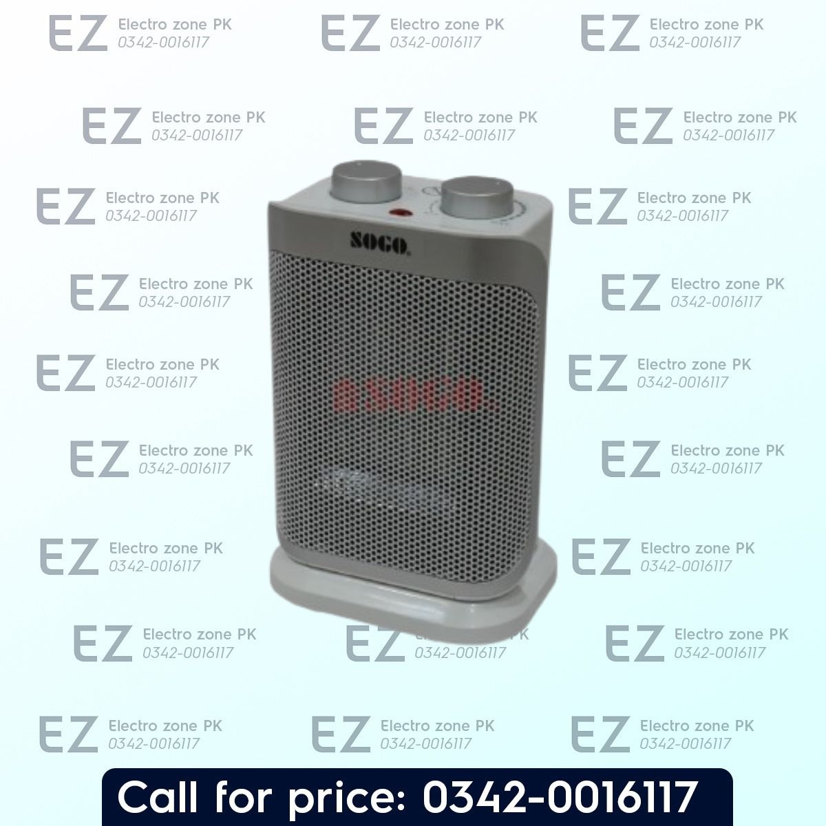 Sogo JPN 79 Ceramic Fan Heater delivers efficient ceramic heating with adjustable temperature settings and a compact design for comfortable indoor warmth.