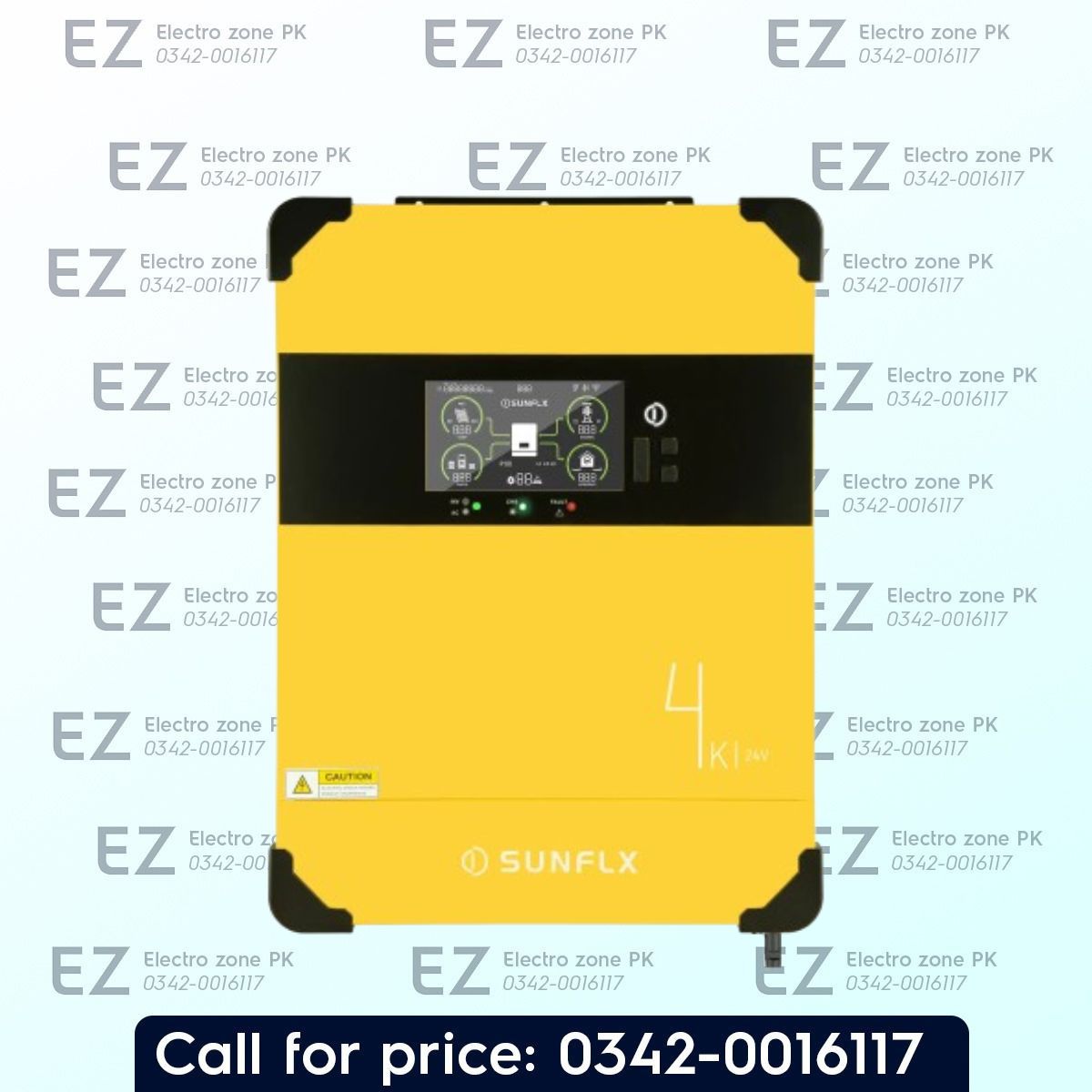 Sunflx IP21 4KW SF 4000 Solar Storage Inverter features 4kW output, 60–500V PV input and dual AC outputs for efficient solar energy management.