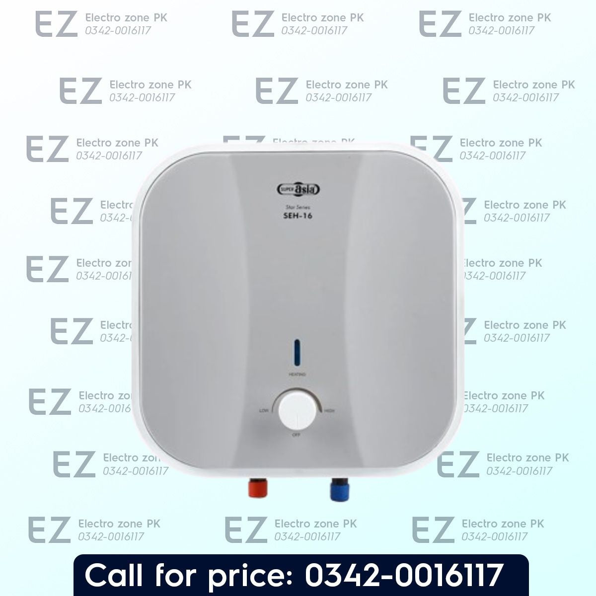 Super Asia SEH 16 Star Series Water Heater provides efficient heating, durable performance, and reliable hot water for daily use. Shop at Electro Zone PK.