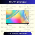 TCL S5400 40 Inch Smart LED with best prices at Electro Zone
