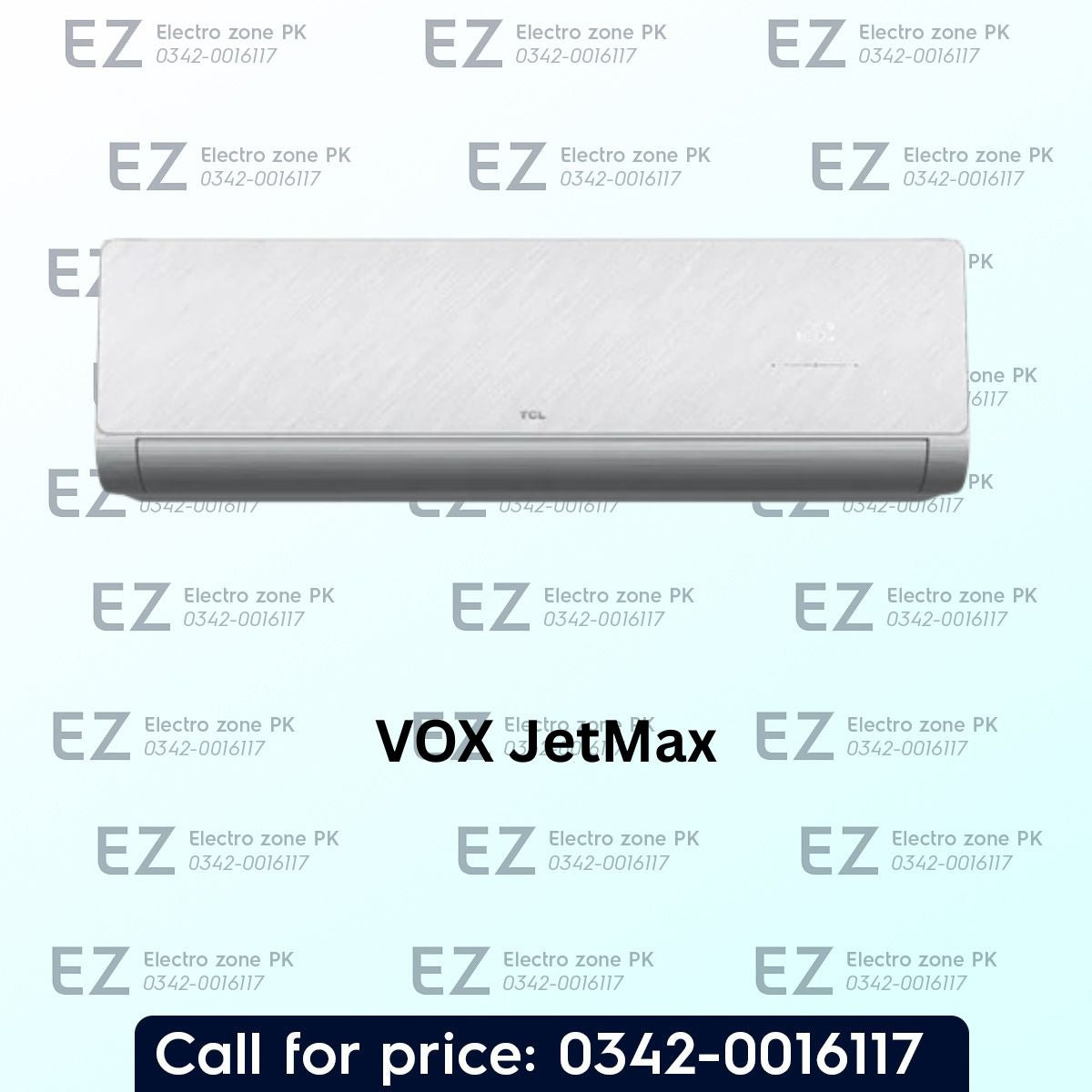 TCL 1.5 Ton 18T5 VOX JetMax Inverter AC from Electrozone Pakistan for powerful cooling, energy efficiency, and reliable performance in hot weather.