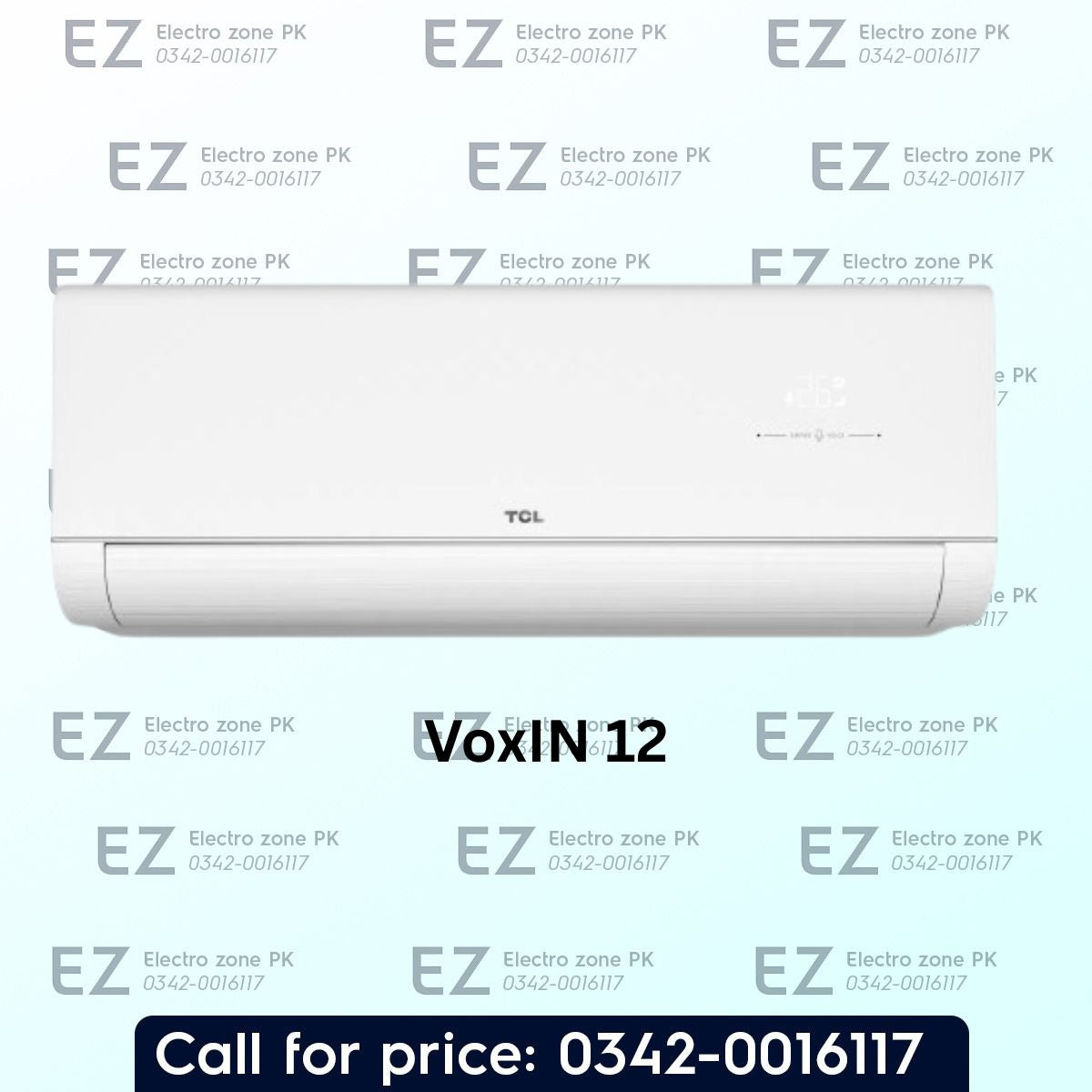 TCL 1 Ton 12VoxIN 12 Inverter AC from Electrozone Pakistan for powerful cooling, energy efficiency, smart features, and reliable performance.