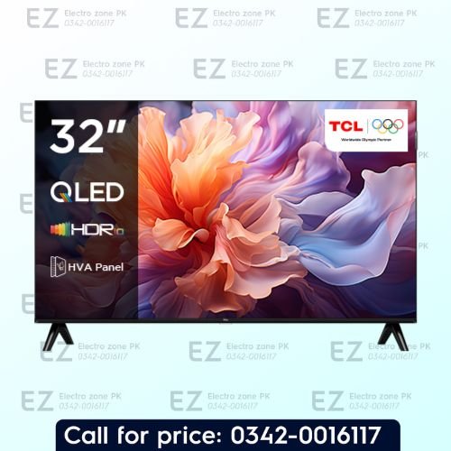 TCL 32 Inch QLED TV 32S51K 2025 Model delivers vibrant colors, sharp visuals, smart features, and an immersive entertainment experience for your home.
