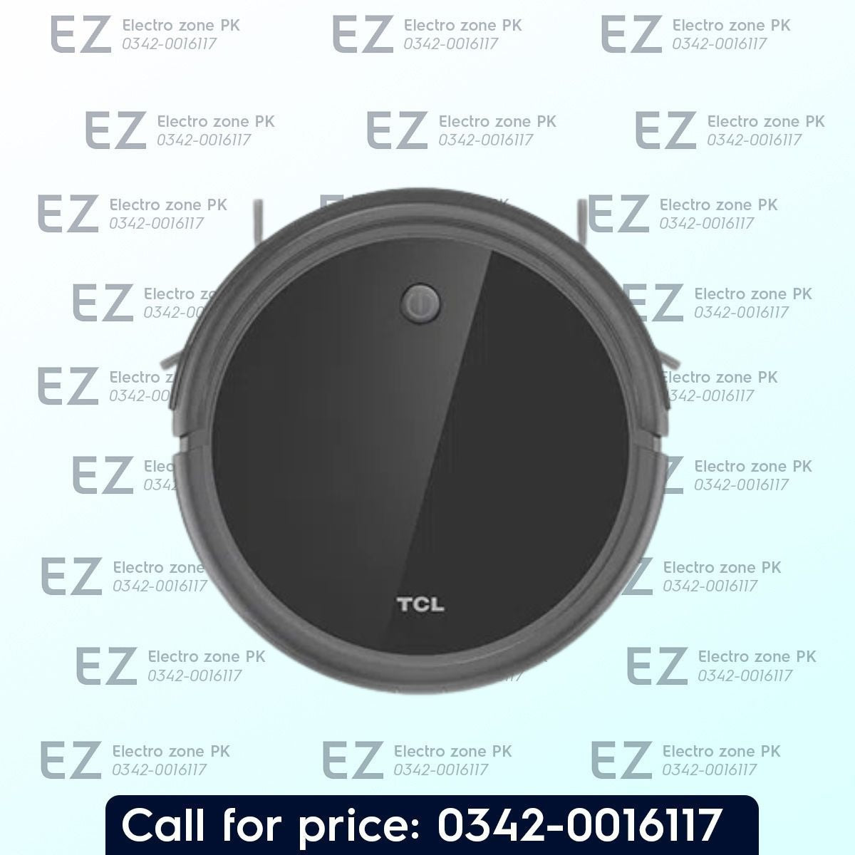 TCL Sweeva 1000 B Robot Vacuum Cleaner features 1500Pa suction, smart sensors and Auto-Boost cleaning for efficient floor care at Electro Zone Pakistan.