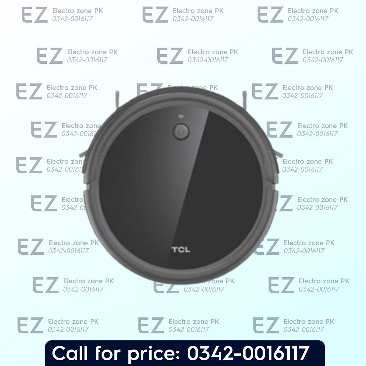 TCL Sweeva 2000 B Robot Vacuum Cleaner features 2000Pa suction, HEPA filtration and smart sensors for efficient cleaning at Electro Zone Pakistan.