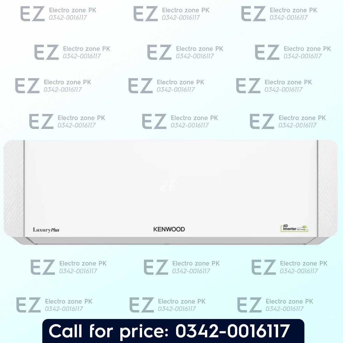 Kenwood KLP 18B01S 1.5 Ton Luxury Plus Inverter AC