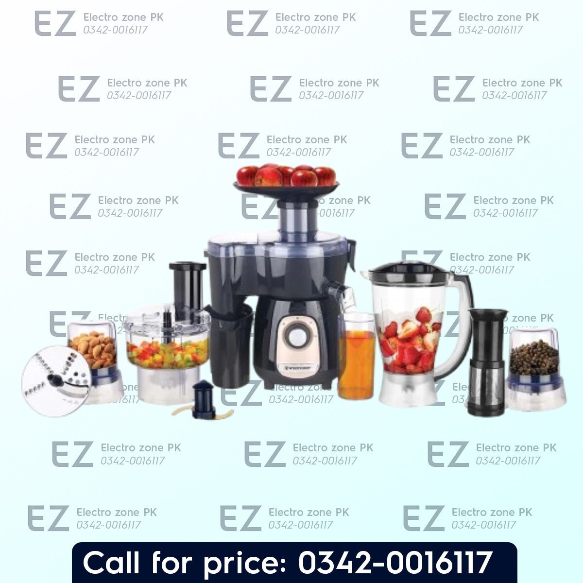 Westpoint WF 7805 Food Processor 9 in 1