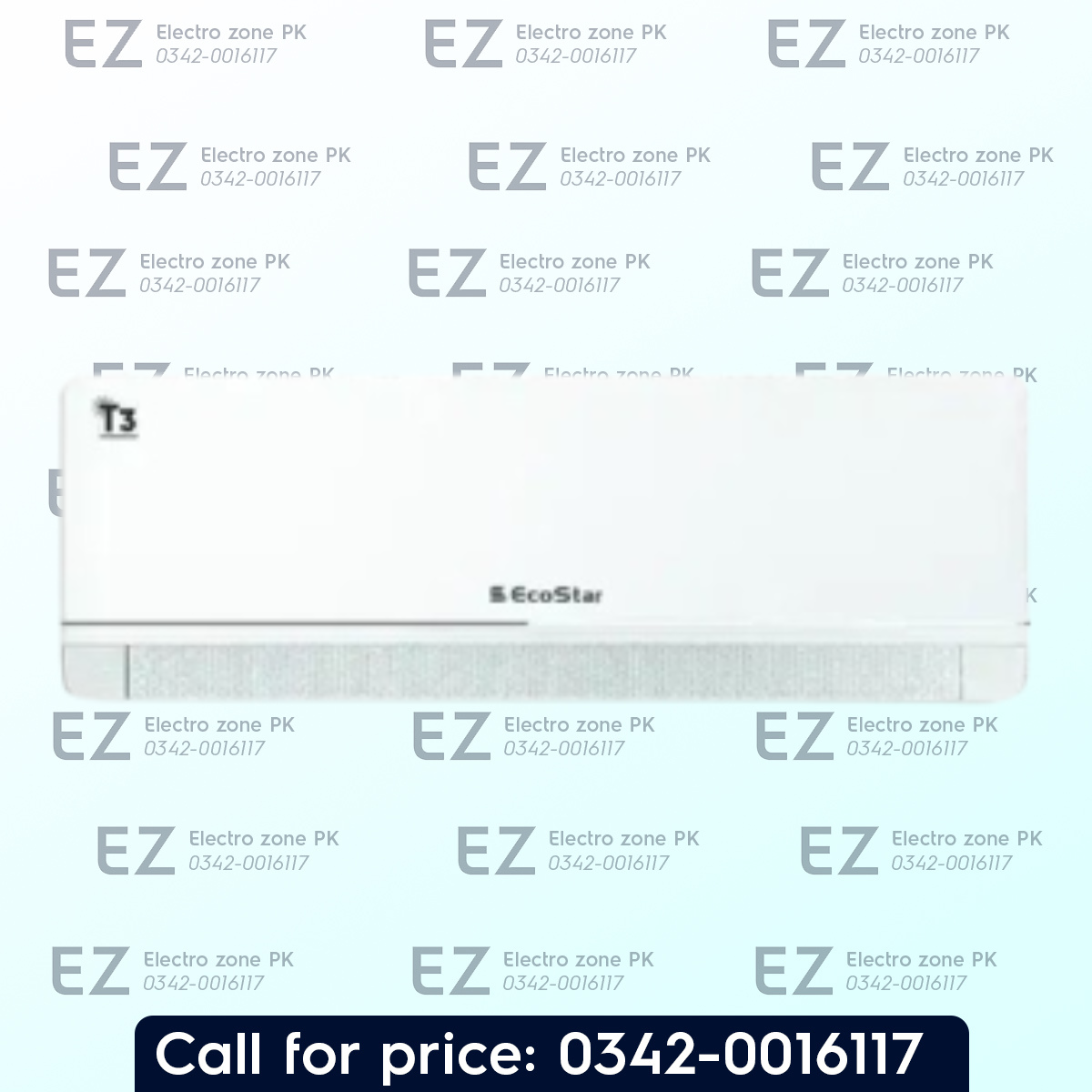 Buy EcoStar ES-12AR01WT3 Ario Series 1 Ton DC Inverter AC in Pakistan. Real T3 compressor, Wi-Fi, 4D airflow, R32 gas, Heat & Cool.