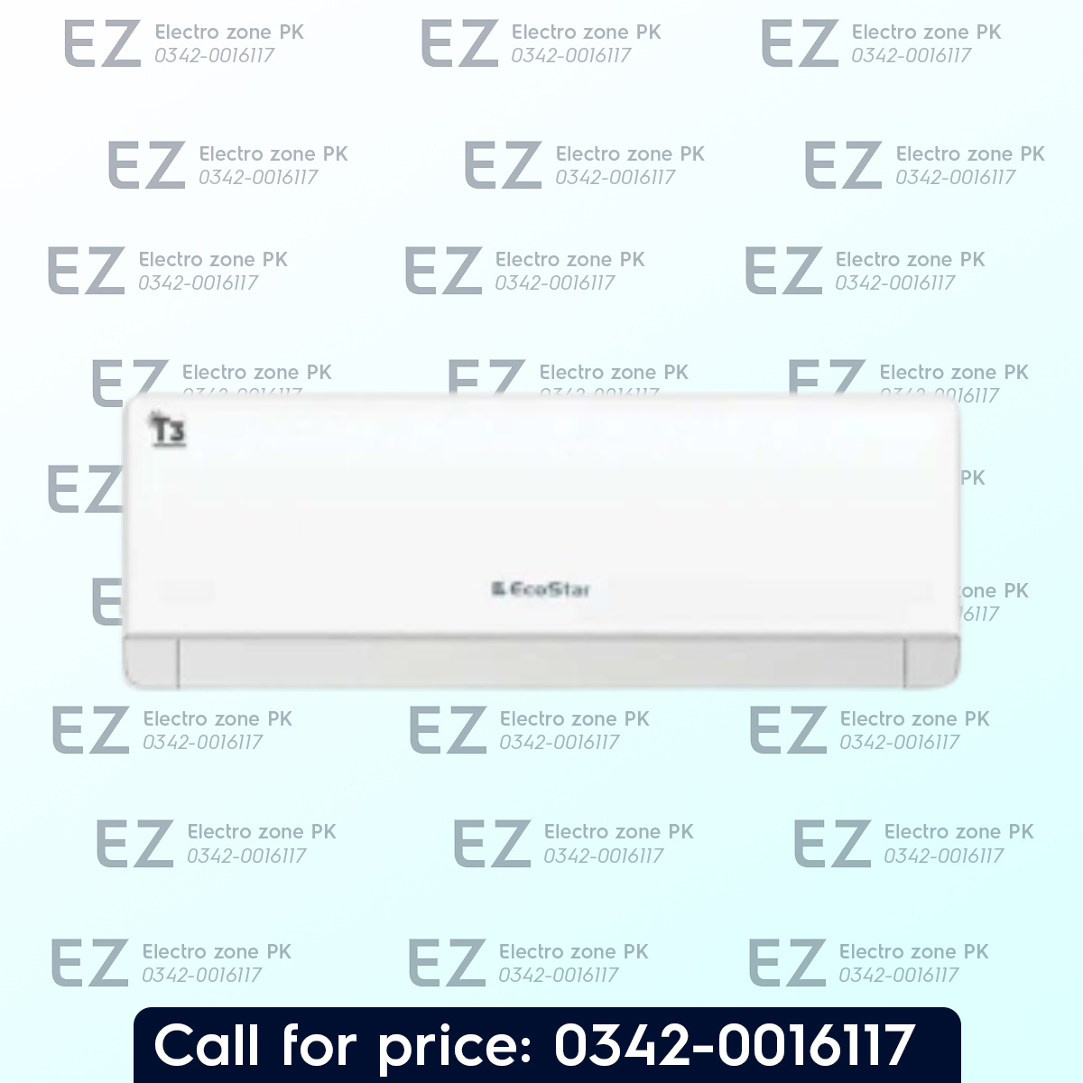 Buy EcoStar ES-12NV01WT3 1 Ton DC Inverter AC in Pakistan. Novo Series, T3 compressor, Wi-Fi, 4D airflow, Heat & Cool, R32 refrigerant.