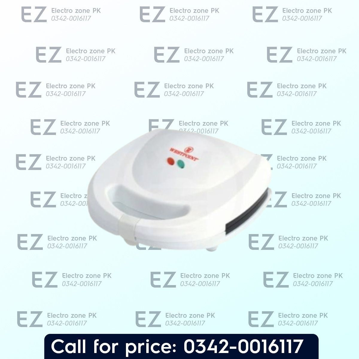 West Point WF 636 Sandwich Toaster features fast heating, non-stick plates and efficient toasting with durable construction at Electro Zone Pakistan.