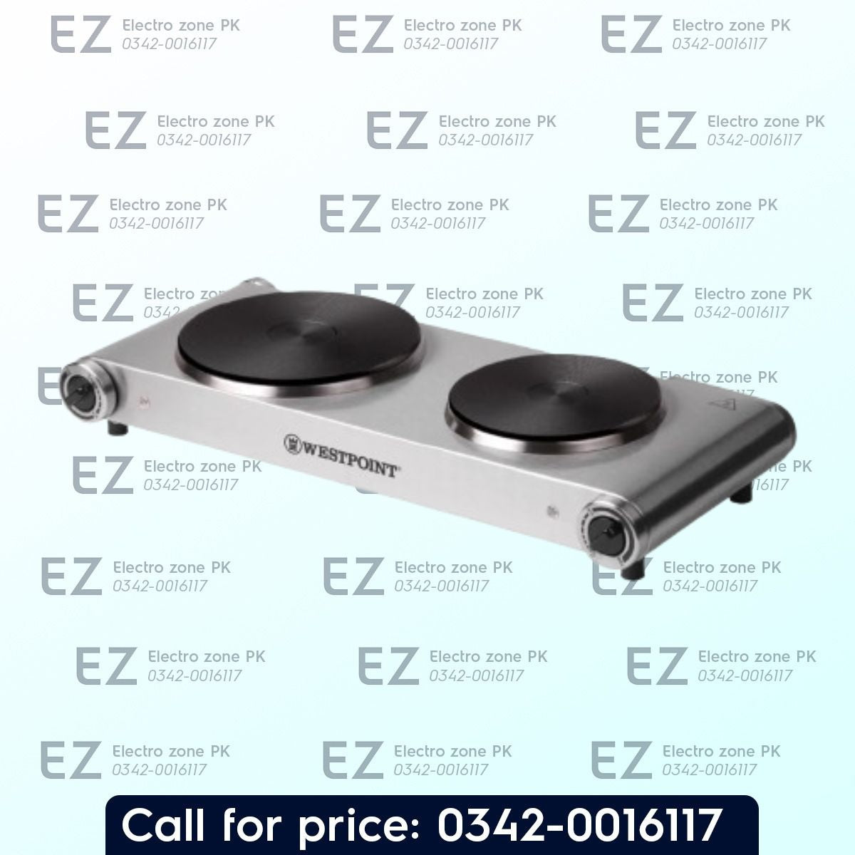 Westpoint WF 272 Deluxe Hot Plate offers efficient heating, adjustable temperature control, durable construction, and easy operation. Buy from Electro Zone PK.