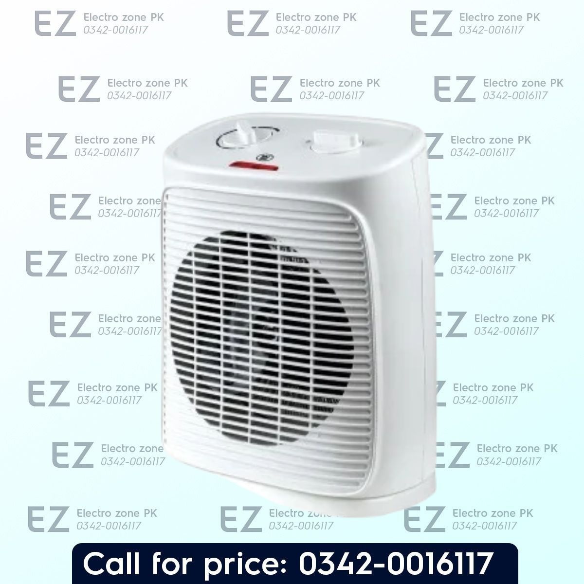 Westpoint WF 5146 Deluxe Fan Heater with adjustable heat settings and efficient room heating. Check the latest price in Pakistan at Electro Zone PK.